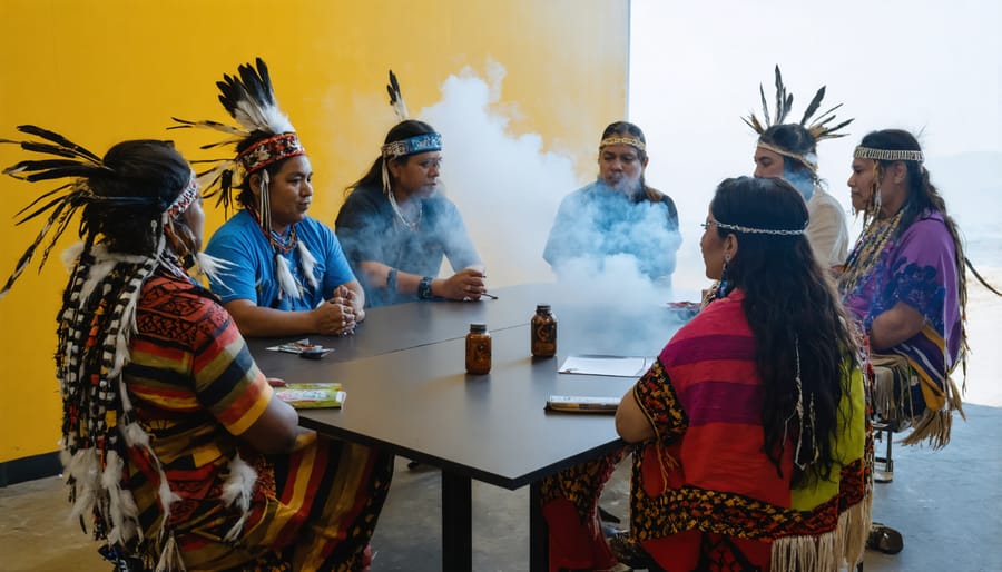 Discussion between Indigenous leaders and environmental groups on vaping waste solutions